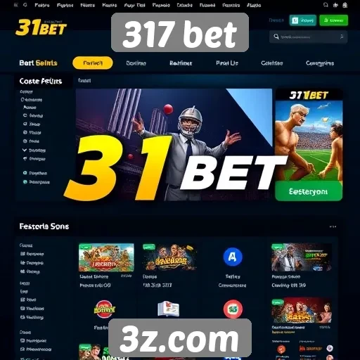 Recursos e funcionalidades do site 317 bet